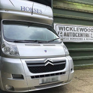 Wicklewood Autocentre silver Camper Van
