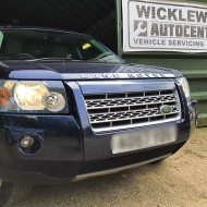 Wicklewood Autocentre navy Land Rover