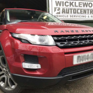 Wicklewood Autocentre red Range Rover